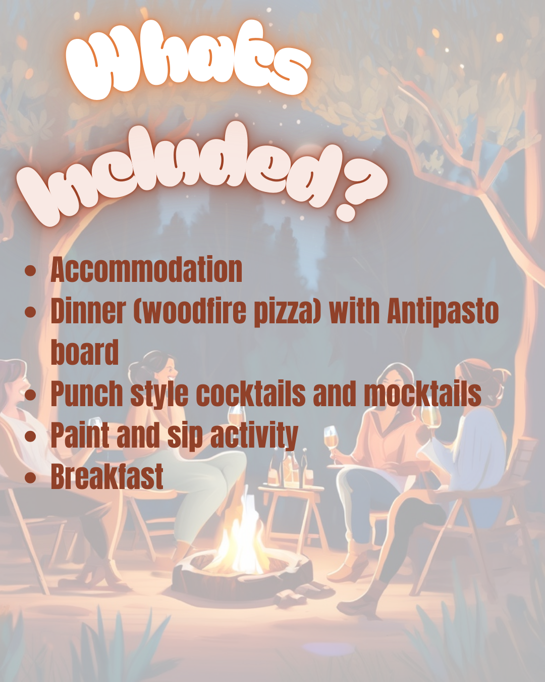 Girls Night Out - Rustic Cabin 8/11/25