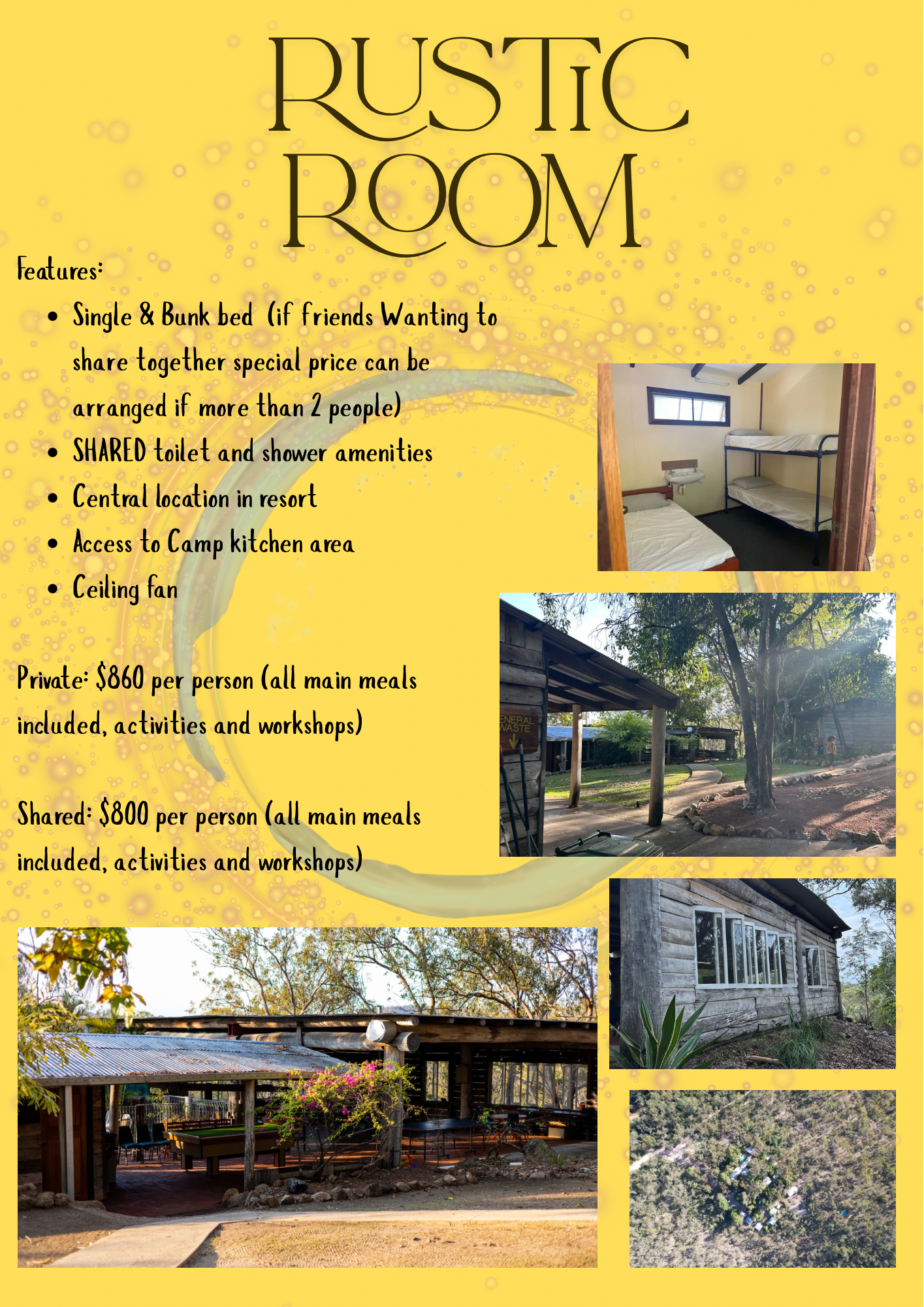 AWAKEN YOUR INNER GUIDE - Ley line workshop weekend PRIVATE DELUXE CABIN
