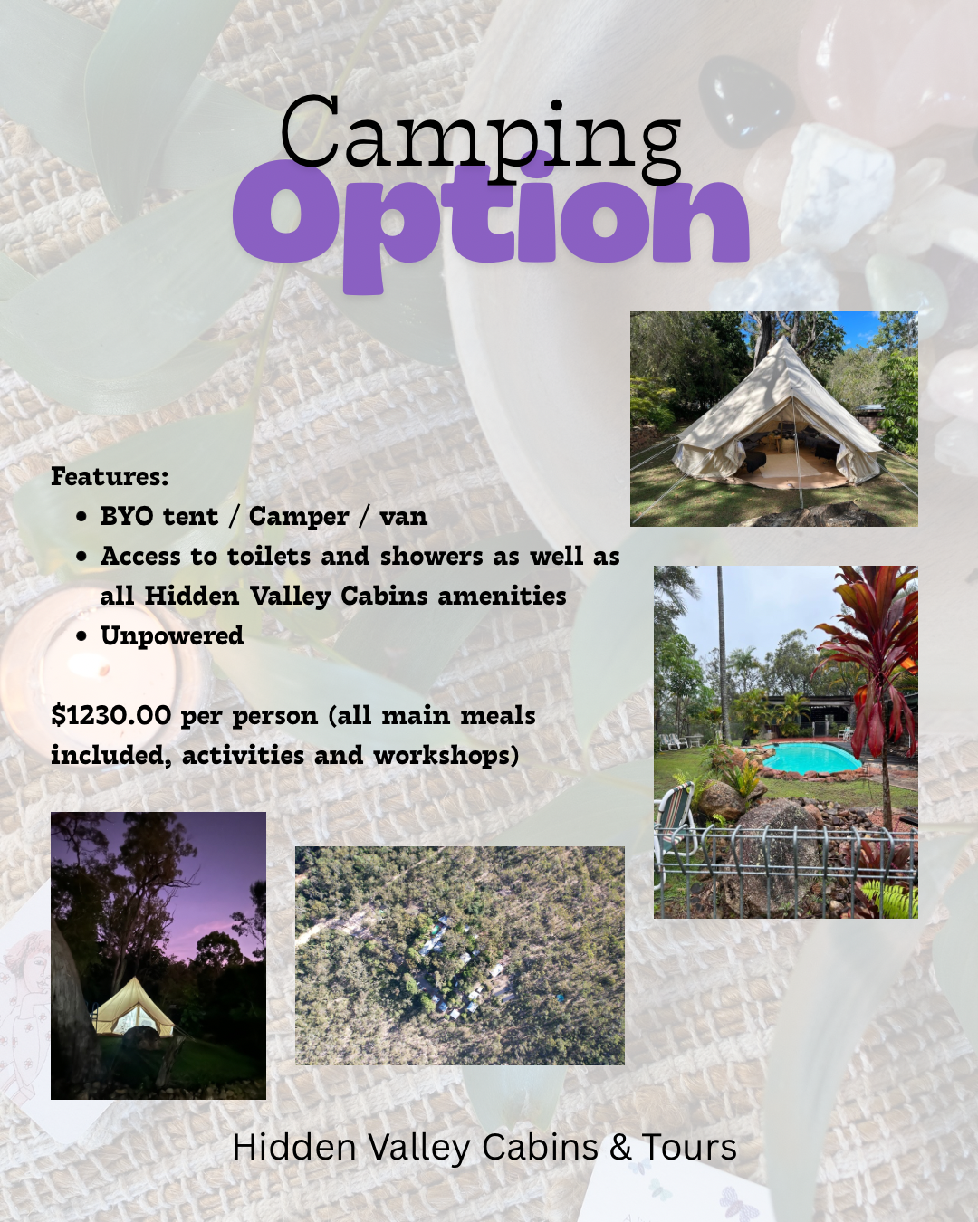 Oasis of Stillness - A nature retreat for all -CAMPING OPTION