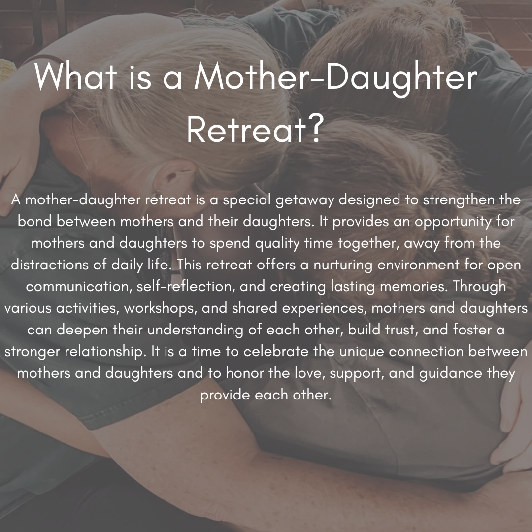 7/3/26 - Mother & Daughter Retreat - DELUXE RUSTIC CABIN
