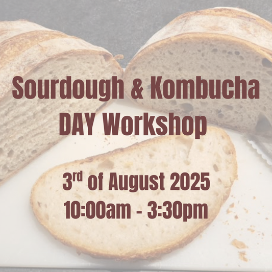 Sourdough & Kombucha Workshop 3/8/25