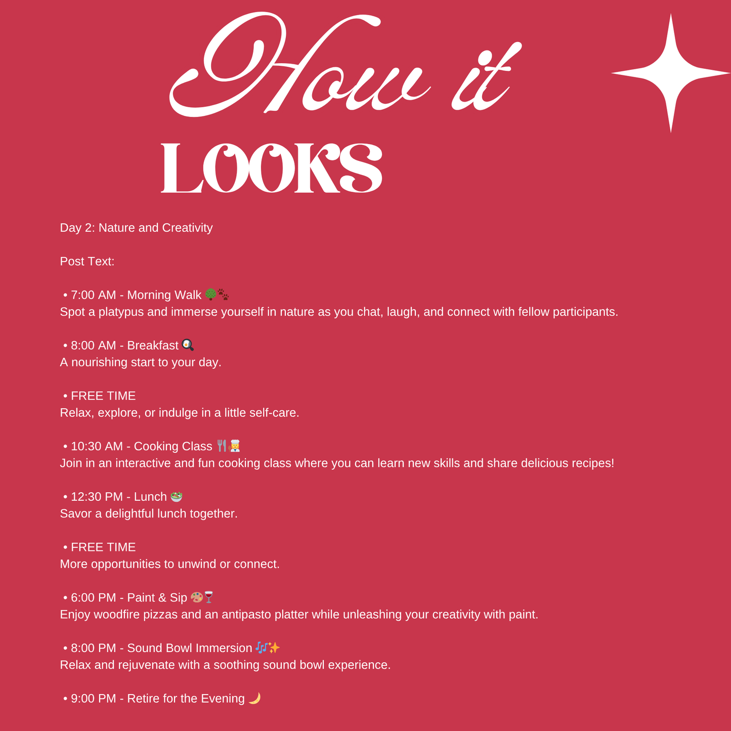 Honouring Her: A weekend retreat for women RUSTIC CABIN - QUAD PRICE